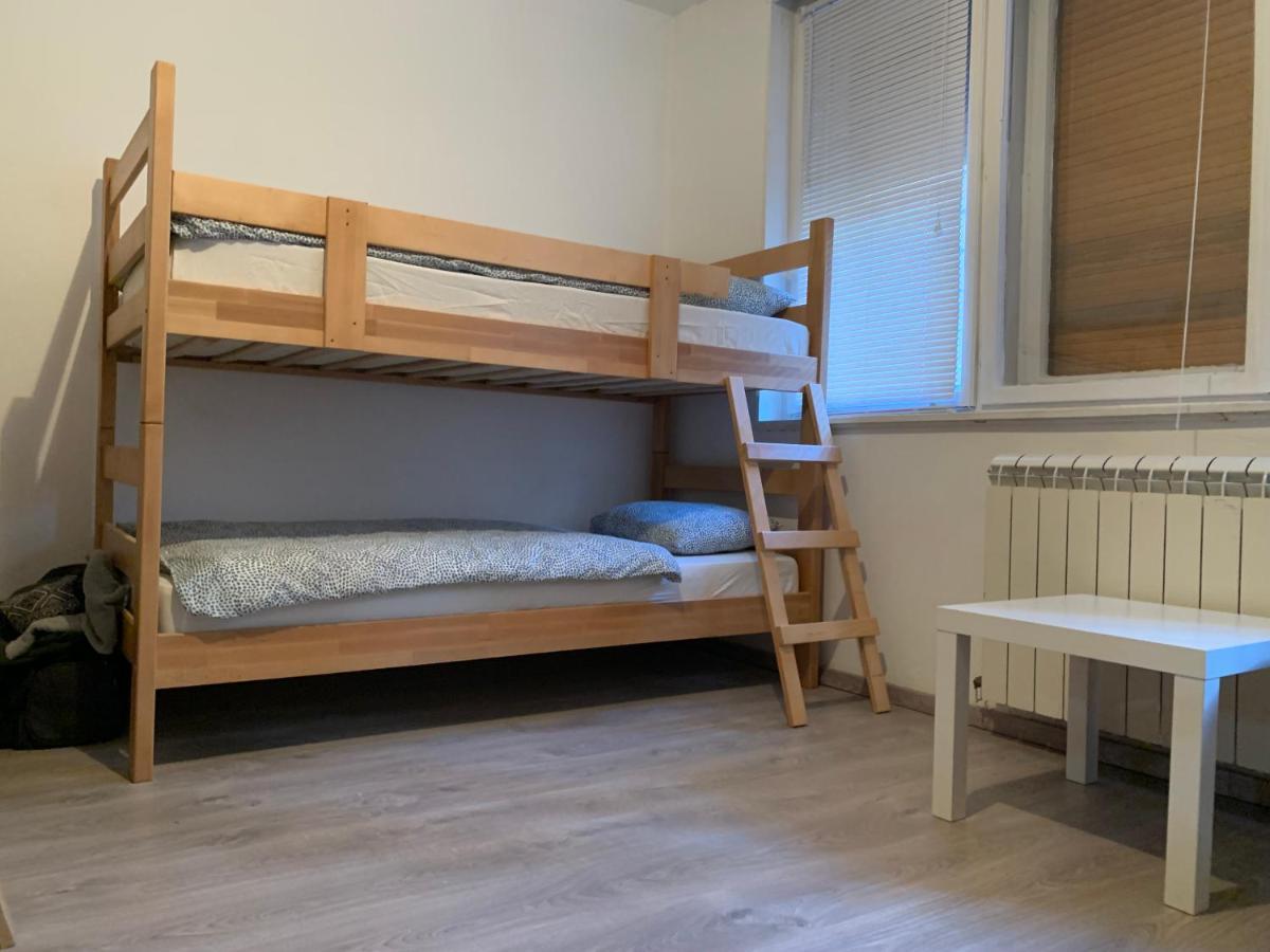 Private Rooms Belgrade Hostel Buitenkant foto